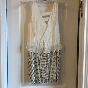 Cute white Parker dress NEW WITH TAGS